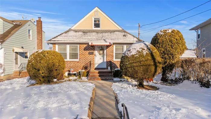 Don&rsquo;t miss your chance to own this beautiful cape style home, located in the highly sought after neighborhood of Albertson ! This home has been meticulously maintained and updated over the years. As you step inside, you are greeted with a warm and inviting sun-filled layout which features tons of natural light. The exterior is filled with beautifully landscaped bushes, providing plenty of privacy in both the front and backyard. Some key features this home has to offer are gas cooking/heating, newly updated 150 AMP electric panel, updated kitchen with side entrance, updated bathroom, hardwood floors and so much more !!