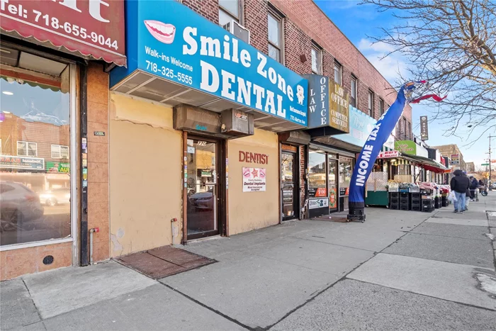 Turnkey Dental Business for Sale â€“ 770 Allerton Ave, BronxA fantastic opportunity to own a fully equipped dental office in a prime Bronx location! Situated on bustling Allerton Avenue, this established dental office features four operatories, each with plumbing and fixtures in place. The space includes a waiting room, reception area, and private office with its own restroom, ensuring a smooth workflow for staff and patients alike. Additional amenities include two restrooms, basement storage, and a roll-up steel door for added security. With high visibility and foot traffic, this location is ideal for a new practice or an expanding dentist looking to grow their business. The office comes fully equipped, making it a true turnkey opportunity. Donâ€™t miss out on this prime Bronx locationâ€”schedule a viewing today and take the next step in your dental career!