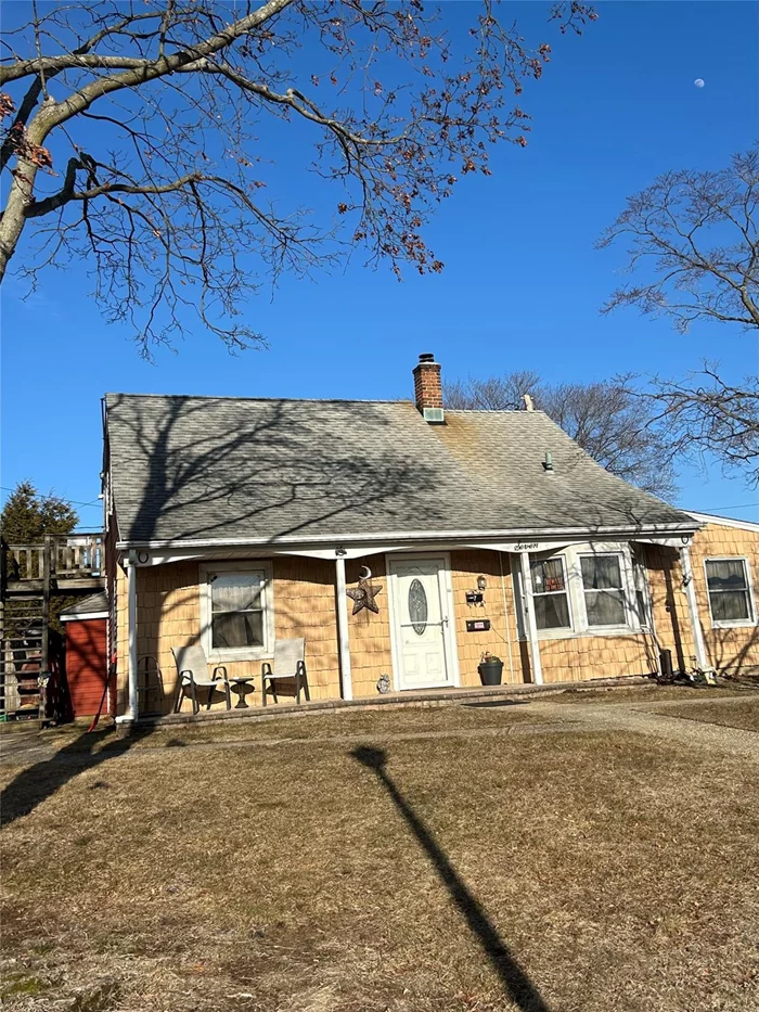 THIS EXPANDED CAPE IS TWO FAMILY OWNER OCCUPIED. 2 ELECTRIC METERS, HUGE PROPERTY, , BEING SOLD ASIS, NEW HEATING SYSTEM, DETACHED GARAGE , 2 BR&rsquo;S DOWN, 1 BR UP, 2 BATHS,  NEEDS WORKCONTRACTORS AND INVESTORS WELCOME,  HARD TO SHOW, BUYER MAY HAVE TO HELP EMPTYNEED AT LEAST 2 MONTHS TO VACATEPOOL AS A GIFT