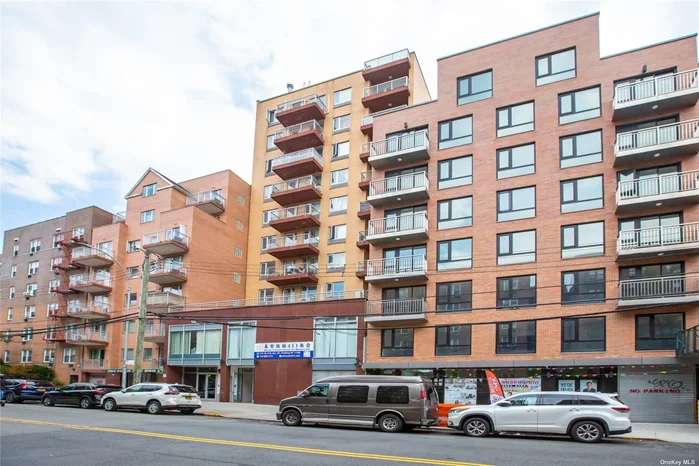 One Bedroom Condo In The Heart Of Flushing, Spacious Living Room, One Full Bathroom, Dryer And Washer In The Unit.60 Sq Ft Balcony, Elevator Building.