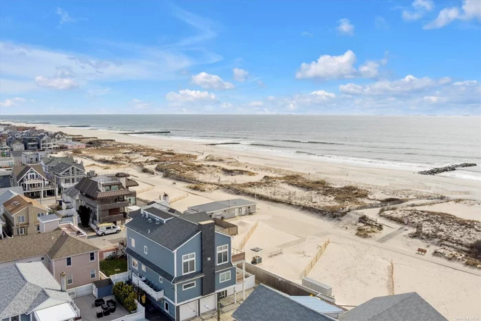 *Direct Oceanfront Gem* Enjoys Unobstructed Views and Sounds of the Ocean with Breathtaking Sunrises and Magical Sunsets all year round. Quietly Nestled between The Village of Atlantic Beach & Long Beach City by the Sea. Endless Vistas Await from Every Corner of this Truly Architectural Masterpiece. The HOME Appeals to All Tastes & has thought of every amenity imaginable. Spanning an impressive 6, 000 Sq. Ft. of indoor/outdoor space, featuring an expansive open floor plan, cathedral ceilings, huge windows & sliders, including over 900 sq ft of Ipe decking. Beaming with natural light, the home&rsquo;s interior features a 2 car indoor attached heated garage plus parking outside for 6 additional cars, and is equipped with a state-of-the-art gourmet kitchen, elevator, 5 zone AC & Radiant Heating, full house generator, gas fireplace, whole house audio (inside and outside) and fully integrated smart home Lutron lighting system, Sensor Heated Driveway/Walkway. Master Ensuite w/ Spa Bath & Ocean Front Terrace. 3+ Bedrooms have their own separate radiant heat and central AC with walk-in closets and additional space ground level, which opens up to Oceanfront patio. Bonus Mezzanine Level Gym & Office w/ Ocean Front Views & Terrace. Please Enjoy Full Video of Entire House & Location! Floor Plans Attached. See Virtual Tour Link for an Amazing Perspective of This Spectacular HOME!, Additional information: Appearance: Phenomenal, Separate; Hot water Heater