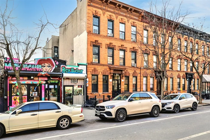 Income-producing, legal six-family semi-detached brick house. Each of the six legal two-bedroom dwelling units measures approximately 783 sf. Excellent Prime Bushwick location! Starr St and Irving Ave, next to Maria Hernandez Park, two blocks to Jefferson St L-train Station.