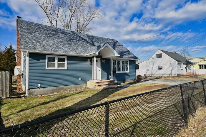 Welcome to 12 William St in Central Islip! This beautifully updated 5-bedroom, 3-bathroom home is truly must-see. The first level features a modern, updated kitchen with stainless appliances, quartz countertops, LED lighting, and new oak floors. The primary bedroom boasts a double closet, while an additional bedroom and updated bathroom on the first floor provide convenience and comfort. The second level features 3 bedrooms and updated bathroom.The full, finished basement with outside entrance offers a laundry room, additional storage space, and endless possibilities for use. With a new roof, on-demand hot water system, and ductless AC/heating units, this home is as practical as it is stunning.