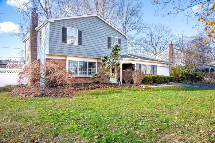 Step into this beautifully maintained 2-story Colonial that offers the perfect blend of elegance and comfort. The spacious living room, complete with a cozy gas fireplace, creates a warm and inviting atmosphere. The formal dining room flows seamlessly into an eat-in kitchen, making it ideal for gatherings. A separate den provides additional space for relaxation or a home office. Convenient laundry and pantry areas, along with a half bath, complete the first floor.Upstairs, the main bedroom suite features its own private full bath, while two additional generously sized bedrooms share a second full bath.Step outside to your own private parklike oasis, where a fenced-in pool offers the perfect retreat for summer fun. There is an attached 1 car garage, perfect for additional storage. Don&rsquo;t miss this exceptional home!