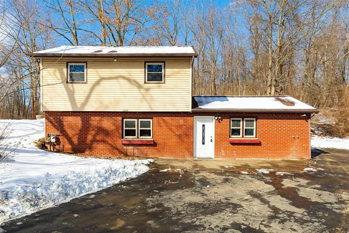 Welcome home to this charming and recently updated 2 bedroom 1 full bath two story on an acre of private land thatâ€™s conveniently located on route 9W in the sought after Marlboro School District. As you enter you immediately notice the new luxury vinyl floors throughout, updated LED lighting and fresh paint â€“ the home feels LIKE NEW! The living room is large and bright, and the eat in kitchen has updated appliances including dual oven and plenty of room for storage. The first floor also has an updated full bath, and a laundry / mechanical room with washer/dryer included, and a top-of-the-line Navien tankless natural gas boiler to provide endless hot water and heat! Upstairs you will find 2 large bedrooms, with brand new carpet and lots of storage. Head outside and you will see the new roof and large yard including a HUGE shed thatâ€™s ready for storage, awesome built-in playset and fenced in garden that are ALL included! This property with this incredible yard is perfect for entertaining and feels very private with still being just minutes to the Mid-Hudson Bridge and Interstate 84. Nothing left to do but move into this one!