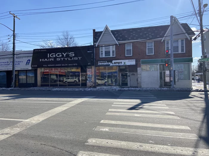 This Retail Building On Busy Hempstead Turnpike in Franklin Square offers visibility, convenience, and exposure, . It is right next to a huge municipal parking lot for free parking and offers spots directly behind the building as well! Ideal for retail, medical, or office with 1871 square feet on the 1st floor and 1871 square feet on the lower level for support area and storage.  This long standing salon/spa has had generations of success.  Located 2.8 miles east of the growing UBS Arena project.