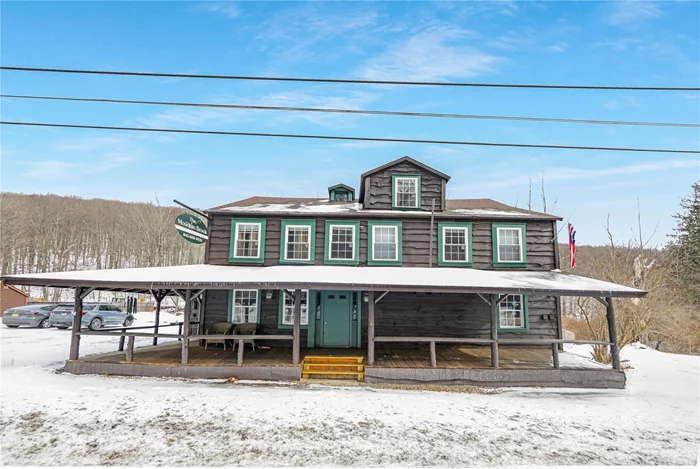 The Mountain Brook Inn in Shandaken, NY, presents a unique commercial opportunity in the hospitality sector. This historic property, originally built in 1805 and extensively renovated to reopen in 2025, offers a perfect blend of rustic charm and modern amenities. Situated on a picturesque 1-acre lot along Bushnellsville Creek, the 7, 863 square foot inn features 7 guest rooms on the second floor, with 5 additional rooms with potential for renovation on the third floor. The property boasts a rich history, having served as a stagecoach station, post office, country store, tavern, and public meeting house. Recently renovated while preserving its rustic elements, the inn now features modernized amenities including new bathrooms, a chef&rsquo;s design kitchen with all new equipment and pizza oven, new on-demand hot water system, new artesian well, a large attached barn and updated heating systems. This property also has a new state-of-the-art septic system designed and installed by the DEP. The property is fully licensed to operate as a hotel, restaurant, tavern, and package store, making it a turnkey business opportunity. Ready to open tomorrow with Hotel, Food Service and full-service Liquor license in place and active. Located in the NY City Watershed protected area, where new lodging and food businesses are difficult to establish, this property represents a rare find. This historic retreat exudes elegance and authenticity, with every detailâ€”from handcrafted furnishings to meticulously preserved architectureâ€”staying true to the historic nature of the Inn. This is a true authentic Catskill experience for guests to enjoy, while staying close to all that this area has to offer from skiing to hiking and so much more!