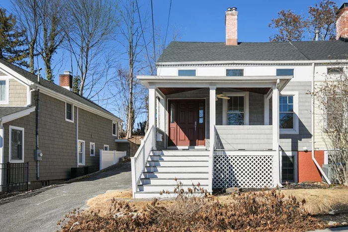 Vintage home in the Heart of Port Jefferson Village. Upgrade Anderson windows, gas heat, 3 zones, crown and baseboard moldings. Off street parking. Yard to relax and play.