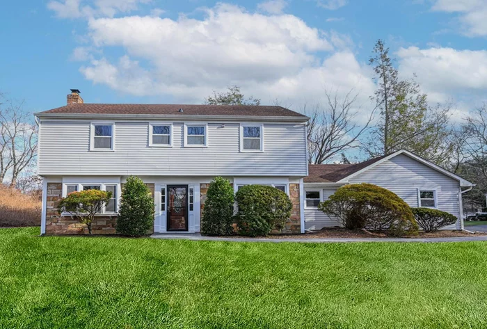 Welcome to this BEAUTIFUL and SPACIOUS Newly renovated home situated on a quiet street in the heart of Stony Brook MSection. This stunning property features 4 bedrooms and 3 baths, perfect for those seeking comfort and style. The first floor showcases a bright living room, Den, Dining Room and kitchen.The newly updated kitchen is a highlight, featuring all NEW cabinets, NEW stove & NEW refrigerator. The second level offers a primary bedroom with an en-suite bathroom and a walk-in closet, threeadditional bedrooms, and a hallway bath. Each bathroom has been meticulously updated with new vanities, toilets, showers, and beautiful tile finishes, paired with all NEW doors, NEW moulding, and oakwood hardwood floors throughout the 2nd floor. Enjoy outdoor living on the new patio & private backyard, and benefit from the NEW washer & dryer. This home also includes NEW siding & 200amp electric, ensuring efficiency and reliability. Centrally located on a quiet street, just minutes away from the Stony Brook University, Stony Brook Hospital, restaurants and shopping. Experience the perfect blend of modern updates and convenient location. This home is ready for you to move in and enjoy.