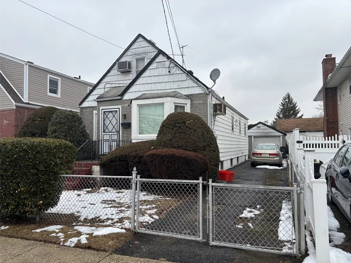 The property at 1730 Atherton Ave, Elmont, NY 11003, is a detached single-family cape cod home built in 1943. It features approximately 1, 186 square feet of living space with 3 bedrooms-1.5 baths-dining room-full finished basement sitting on a 3, 998 square foot lot. Includes a detached 1 1/2 car garage and a fenced in yard