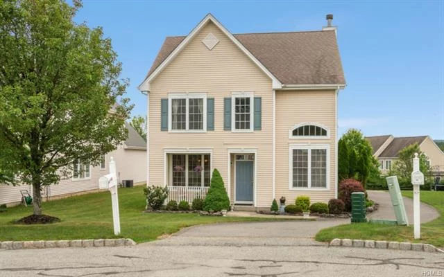 Mint colonial set on a cul-de-sac location in sought after Brigadoon community with fenced in level backyard. This move-in ready home offers an open floor plan with a contemporary feel. Walls of windows allow natural light to flood the great room- the heart of the home- offering cathedral ceilings, columns, new carpet & a woodburning fireplace. Formal dining room with chair railing & crown moldings, updated kitchen with granite countertops, new appliances, & a breakfast bar plus a separate eating area, tastefully decorated powder room,  laundry room off the 2 car garage, & gleaming newly refinished hardwood floors make living easy here. Upstairs are 2 spacious bedrooms with double closets, a magnificent master with vaulted ceilings, 2 walk-in closets, and a vaulted master bathroom with double sink vanity, jacuzzi tub, & separate shower. Basement is ready for your finishing touches-ceramic tiled flooring & plumbed for bathroom. Best of all worlds-Brigadoon amenities & Woodbury Rec.