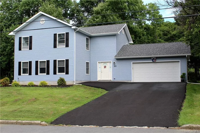 Come home to your brand new Colonial located in the Town of Woodbury. No worries about having to put money into this home as everything is new from the appliances, windows, furnace, hot water heater,  roof, siding etc. This first level of this home features beautiful hardwood floors, an open family room and dining area with easy access to the back yard through the sliding doors. Connected to the family room is a shiny new kitchen with granite counters and stainless steel appliances. The space continues with a large living room with loads of natural light and a 1st floor lavatory. On the second floor of this home you will find a laundry area with new washer and dryer, a beautiful master suite with 2 walk in closets and a master bath with fully tiled shower, 2 additional bedrooms where the hardwood floors continue and yet another bathroom! All of this with use of the Woodbury parks!!! Come on home!