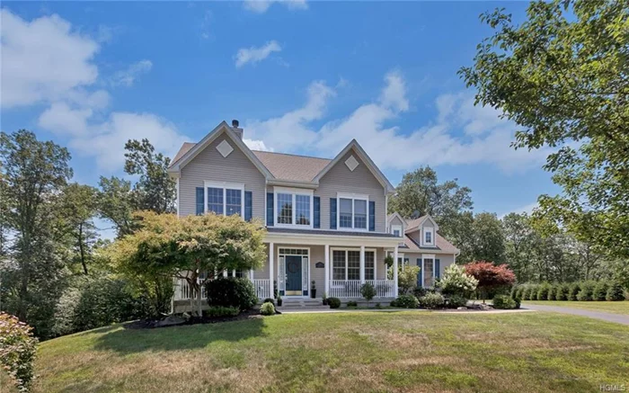 Impeccably mainintained Colonial home is situated on private treed cul-de-sac. This lovingly cared for home will not disappoint you! Two story entry leads to Formal Living and Dining Rooms. Warm earth tones in Family Room with custom built-ins offers relaxing nights in front of the wood-burning fireplace. The well-coming designer Kitchen makes family time fun. Offering center island, granite , stainless appliances and butler&rsquo;s pantry that any cook will love. The sliding doors open to private deck or enjoy the custom-stone patio which offers serenity and privacy. The ease of entertaining both inside or out awaits you. Enjoy the 1+ acres of lush landscaping with plenty of lawn for kids to play. From the gleaming hardwood floors to the generous sized bedrooms nothing has been overlooked. Close to shopping & commuting. Brigadoon offers a lifestyle unsurpassed. With community pool, clubhouse and tennis or few minutes down the road Woodbury Lake and Recreation can be yours!!