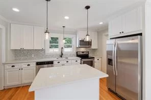 This beautifully renovated colonial has it all! Located on a quiet cul de sac in charming neighborhood, and in the award winning Lakeland school district, this home is just minutes from the Taconic, Metro North, NYP Hospital, and all major shopping and dining destinations. Modern eat in kitchen has been totally renovated with new SS appliances, quartz counters, custom cabinetry, designer lighting and opens to a multi-purposed area for dining or rec. Entertain in the formal living room with elegant custom built-ins and wood burning fireplace, and step right out to the cozy 3 season porch. A spacious family room leads out to spacious, level fenced in yard. Three large bedrooms on the second floor, including an oversized master, and an additional full bath complete a perfect layout. Other features include newly updated electrical, refinished hardwood flooring throughout, gutters, washer/dryer, fence, siding and beautifully renovated baths. Taxes do NOT include STAR of $2, 222