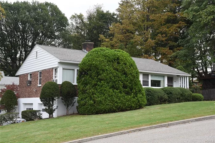 First time on the market in over 50 years this Mortgage Hill Brick Ranch has an ideal commute to New York City on Metro North&rsquo;s Hudson Line and its also close to major roadways. One level living-Master bedroom with a half bath & extra large closet also two additional bedrooms each with good closet space & a hall bathroom. Lots of additional closets throughout. With an ample size living-room, its dining-room area that leads to the eat in kitchen with a door to the backyard. There are Hardwood floors throughout this house under the wall to wall carpet. The basement is unfinished and there you will find that washer & dryer, utilities & a door to the backyard. You will love the over sized corner lot & the two car garage with a large driveway to accommodate all of your parking needs. Taxes do not reflect the basic star.