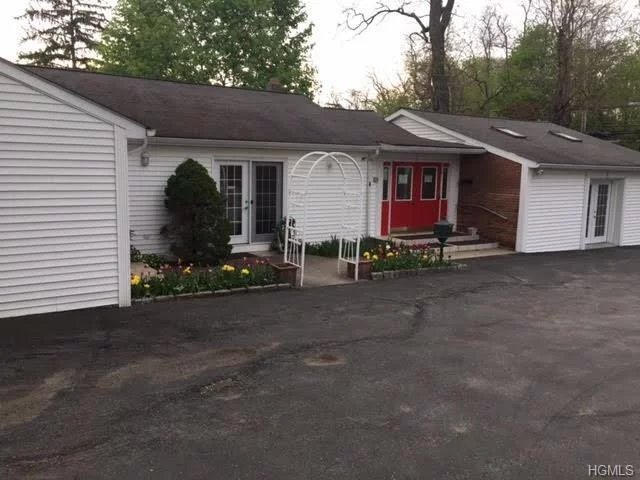 Highly visible location off of Route 202. Located in between NY Presbyterian Hudson Valley Hospital and Bear Mountain Parkway Extension. Access to major arteries near by. Great opportunity for Investor/owner to customize their work space. Well-maintained building and property. Curb appeal and plenty of parking. Turn-key; move-in condition. Separate entrances and sub-divisible. Energy efficient. Lots of basement storage space. Many private separate offices; multiple conference rooms and an meeting room/classroom with whiteboard technology and Bluetooth technology hook-up.