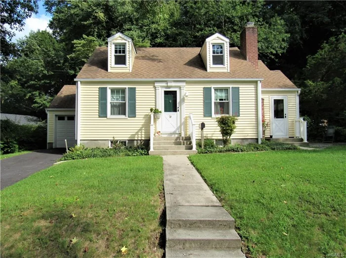 Ideal opportunity in the Village of Croton-on-Hudson! This 2 bedrm charming ranch has great potential for a future 2nd story home.  Walk up stairs to full stand up attic w/plenty of room to walk around. Great use for storage & future expansion of the home.  Enter into the welcoming living rm. Snuggle up to a roaring fire in front of the brick fireplace for those cold winter nights. Central Air for those warm summer days. Hardwood flrs in living rm & bedrms as seen. 2nd entrance to home thru a small porch/mudroom; a cozy spot to relax 3 seasons of the year. Small but efficient eat-in-kitchen w/greenhouse window to let the natural light in. Pantry for extra cupboard space. One car garage. Unfin.basement. Roof/siding/windows replaced 2007. Lovely patio for quiet breakfast or dinner guests on side of home. Level yard w/room to sun, yet surrounded by mature shaded trees. Walk to Croton River, shops, train & bus. Taxes w/star savings for those qualified are $7731. 46min Express to NYC.
