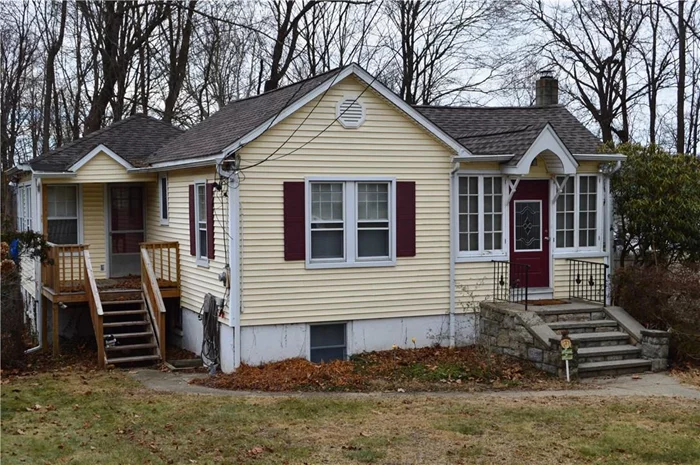 Great potential- Cash or Renovation loan only. One bedroom home with a spiral staircase to the lower level family room and den. 770 sq foot above grade sq ft. Off street parking. As Is. Seller will not and cannot make any repairs/modifications.