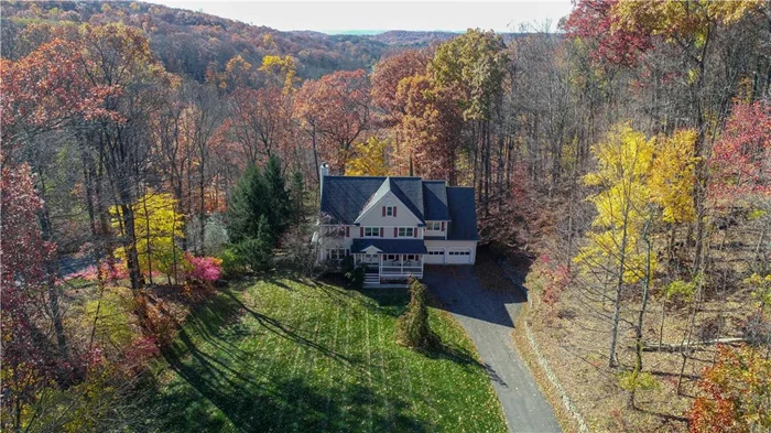 Fantastic entry price for this Stonegate estate development & picturesque Victorian Colonial on beautiful property. &rsquo;Welcome home&rsquo; to the covered front porch-an ideal place to relax and enjoy the view of the peaceful expansive, lush lawn. From when you enter this home you are greeted with sparkling sunshine through the many picture windows. The bright open Kitchen is central to the vaulted Family Room & Sun Room & out to deck for great entertaining flow. Master BR suite is immense at @30x30 ft with 2 very lg walk-in closets and spa bathroom. Enthusiastic and smart owner has priced this home so new owners can make updates of their choice. Kitchen appliance updates: refrig & dishwasher 5 years old, cook top 10 years old. 4-zone heat & 2-zone cac, Garage also has heat zone. Basement has great add&rsquo;l space w high ceilings & large slider to almost fully-fenced back yard. 10 min to Cortlandt RR. Taxes w/STAR rebate will be $18, 769 if buyer qualifies.