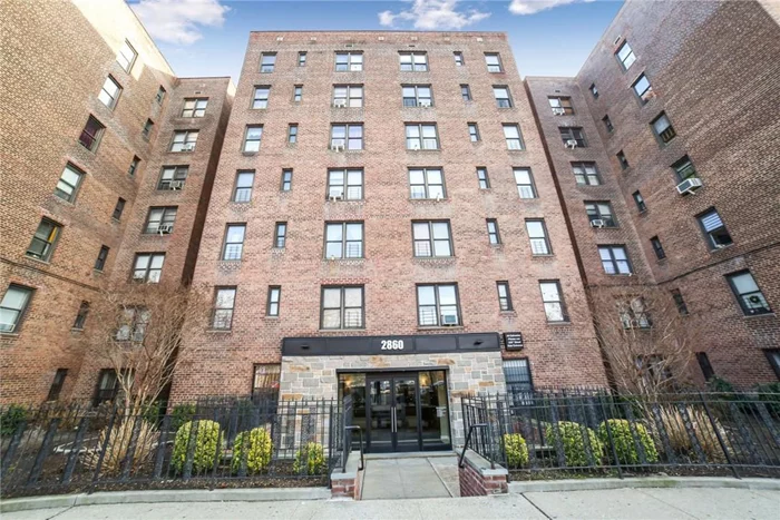 Bright and spacious coop unit in the Kingsbridge Heights area of the west Bronx. Unit offers two large bedrooms, plenty of closet space, abundant natural light, visual intercom and more. Maintenance includes: heat, hot water and taxes. Building is equipped with  on-site laundry, private parking (waiting list), storage and live in super. Close proximity to the MTA #1 train line, MTA BX9, BX7, BX1 and BX10 bus lines, Target, Applebee&rsquo;s, Marshalls and more.