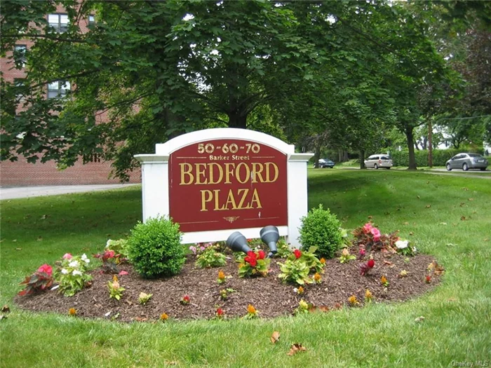 Enjoy wonderful recreation and maintenance-free lifestyle in this bright apartment in Bedford Plaza. This charming 1 bedroom, 1 bath unit is situated in a terrific walk-to-all location, conveniently close to downtown Mount Kisco, Metro North train, bus and shopping. This unit consists of lots of closet space, dining room, living room, balcony, kitchen, bedroom, bathroom with tile surround and hardwood floors throughout. Additional amenities include storage room, bike storage, and exercise room with sauna, cable tv, water cooler, showers and lockers. Elevator, common laundry, assigned parking, a park/playground and green space complete this well-maintained complex. The surrounding town of Mount Kisco is an idyllic location in Westchester with variety of dining, shopping and entertainment options, including a movie theater, bowling alley, Starbucks, GAP, Chico&rsquo;s, Target Home Goods and Kohl&rsquo;s. Gas, heat and hot water are included in maintenance.