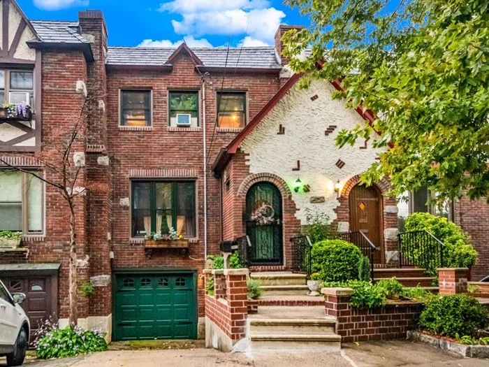 This beautiful home built in 1935, was designed by prominent architect Solomon Pomeranz. Built in a classic neo-Tudor style, the outside of this well preserve property exposes a meticulous well kept brick and stucco fa ade. As you walk inside, the property demonstrates its preserved pre-war characteristics for you and your guests. Enjoy its large living room which leads one step up to an accommodating dining room. Feel the abundant day light or contemplate the evening stars as you rest inside the property&rsquo;s cozy den. Take advantage of the built-in outdoor porch and gaze at the tranquil garden space of the back yard below. Accenting the property&rsquo;s numerous attributes and updates you have: three large bedrooms, two and a half bathrooms, a wonderful galley kitchen, wood burning fire place, finished basement, private driveway, indoor garage and much more. Near public transportation, schools, parks, shops and major highways.