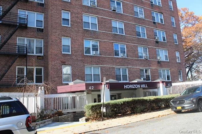 Here we have a lovely 1-Bedroom Co-op at lovely Horizon Hill. Enjoy the Hudson River views from your private terrace. Needs some TLC. Located on a peaceful and quiet street. Very large, sunny and bright one bedroom. A lot of closets & storage spaces inside of the unit. Close to downtown Yonkers waterfront. Near local shops, schools, parks, entertainment and the Ridge Hill Mall. Glenwood, Yonkers Metro North Stations (NYC) and Bus stops (throughout Westchester) are all near. Building has a brand new video intercom system, new security cameras, marble & vinyl flooring, energy efficient lighting, new efficient elevators, and new efficient boiler. There is a playground and BBQ area with a beautiful Hudson River view. CASH DEAL ONLY!!!