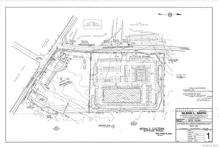 Rock Hill vacant commercial parcel. High traffic and well located just off the corner of Rock Hill Drive and Glen Wild Road (behind Pizza Rock Rest). This parcel has layout for a 21, 600 SF retail and 4, 200 SF Pad site for restaurant or other retail venue. Municipal sewer and private well. There is a restriction against operating a grocery store on the property.