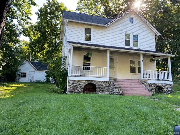 This quaint home with it&rsquo;s rocking chair porch is on a beautiful quiet street . Tere is so much that is right about this house that you won&rsquo;t mind doing some cosmetic work. In 2006 the kithen had new sheetrock, and plumbing and electrical updates. New s/s appliances were added in 2018. In 1988 all of the wood was replaced on the roof. In 2007 a new 30 year roof was installed. The electrical service was updated. The windows were all replaced in 2010. The stainless steel liner in the chimney was replaced. A new cast iron Crown Boiler was installed in 2015, a new Bock Oil fired water heater installed in 2018 and a new above ground oil tank installed in 2019. You can walk to shopping, schools , the town pool and the Monroe Woodbury HS, MS, elementary and K-! center. Highways are 5 minutes away. **PLEASE REVIEW SHOWING INSTRUCTION