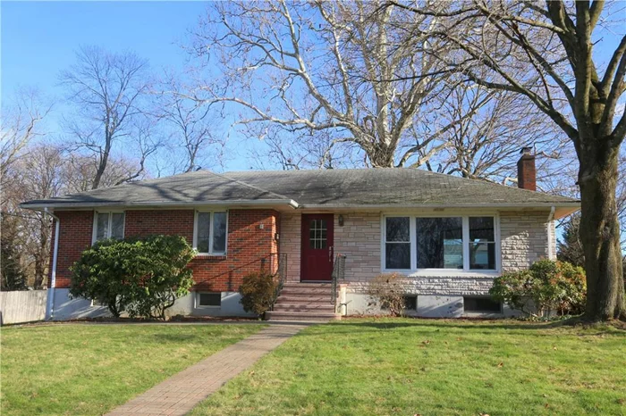 This spacious brick/stone ranch is just waiting for new owners to make this home their own. Hardwood flooring, finished lower level with family room/office and workshop off laundry room is a definite plus...Walk out from basement. Enjoy relaxing on the slate patio overlooking a nice mature back yard for your enjoyment.