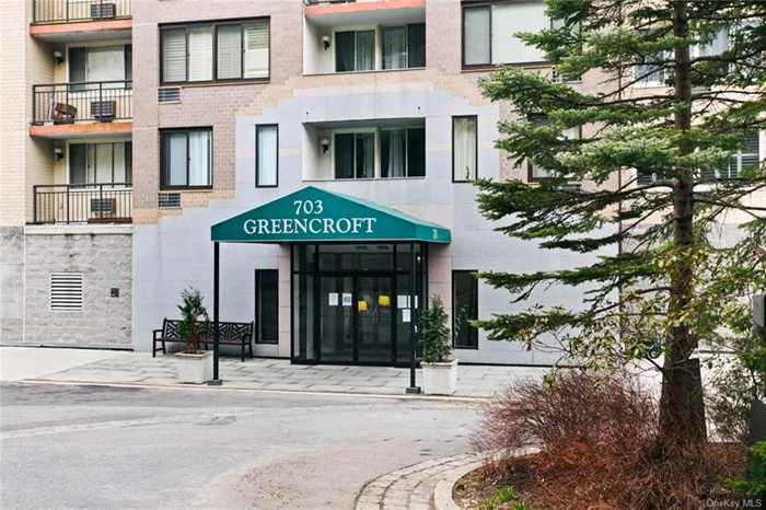 Welcome to the Greencroft, one of New Rochelle&rsquo;s most desirable condominium complexes! This one bedroom unit boasts a balcony facing the Long Island Sound and beautiful sunrises. The kitchen has been renovated and has a pass through to the large living/dining area. The bedroom suite has two closets and a large renovated bath. This unit includes deeded parking spot #23 in heated garage with secure storage cage. Conveniently located to both Pelham and New Rochelle Metro North train stations, close to beaches and parks, downtown New Rochelle shopping, restaurants and library. This popular complex features 24 hour doorman security/concierge, tennis, inground pool open from Memorial Day to Labor Day, fitness center and loads of visitor parking. Perfect for staycations and resort living right here in New Rochelle!
