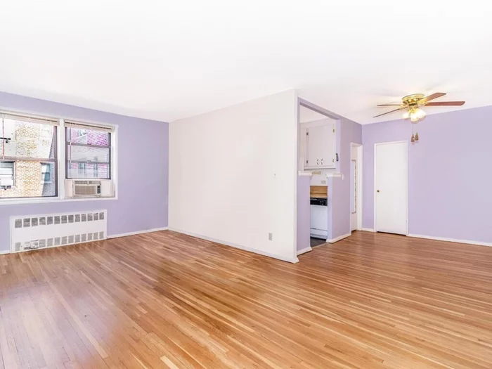 Situated in the hub of the central Riverdale area, this serene oversized coop studio apartment is available for purchase. Unit offers a welcoming foyer, a large living/resting space, an accommodating dressing room, extra storage space in the unit and more. Close to shops, restaurants, banks, schools, major high ways and public transportation.