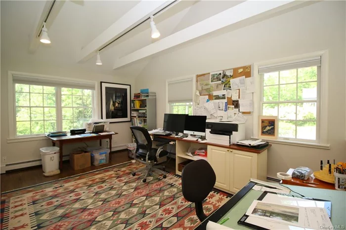 Loft/Office area where washer and dryer are located