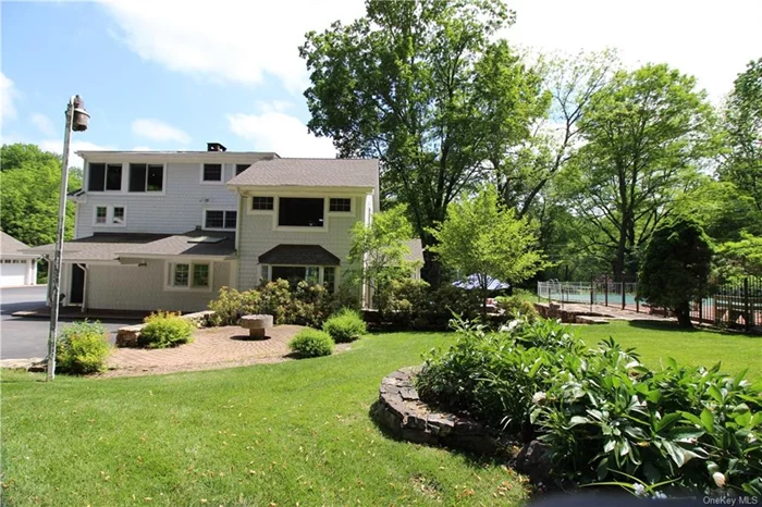 Back view of the Main House. Cottage is on the left side further in