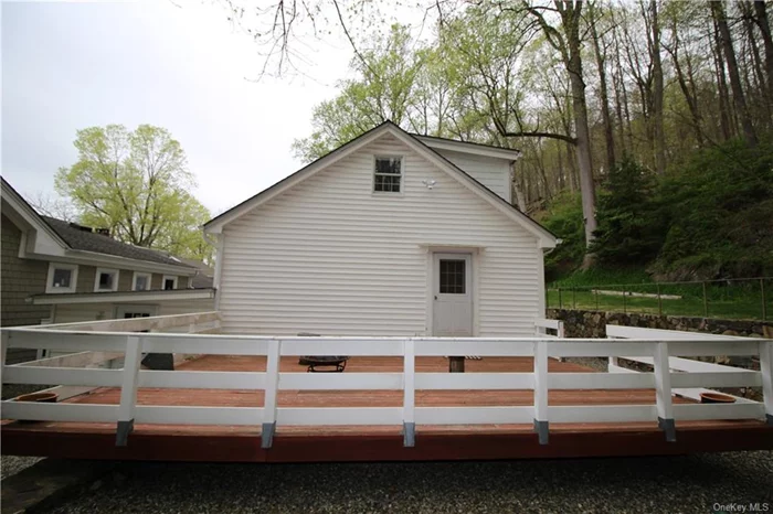 Back view of cottage