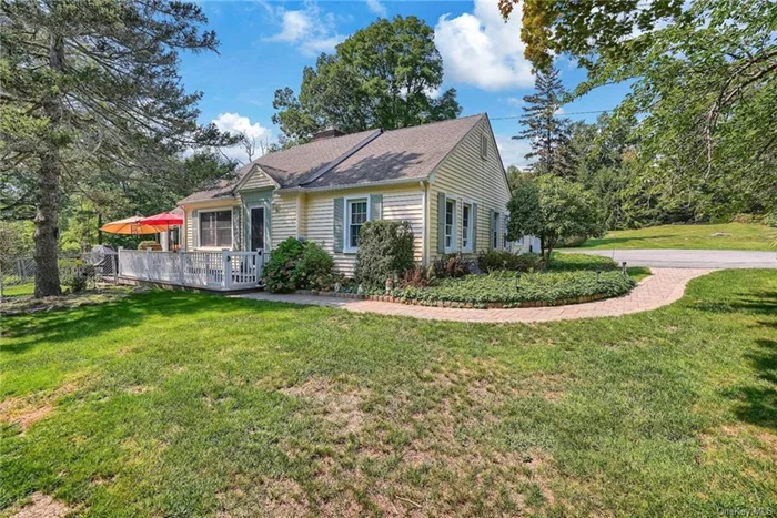 Welcome home to this Ranch style beauty offering light, airy rooms which soak up the sun during every season and illuminate the beautiful hardwood floors. An air of gracious formality in the living room enhanced by a beautiful stone fireplace with wood burning stove insert and built-ins. The sun room located off the kitchen offers several possibilities and can be used as a home office or playroom. The updated kitchen offers granite counter tops and has endless storage space for seldom used as well as everyday cookware and dishes. All bedrooms are light, bright & roomy. The hall bathroom was tastefully redone in 2017. Watch seasons change from the front porch and enjoy summers in the private backyard on the deck or swim in the above ground pool or hot tub. This warm and friendly home sits on 1.6 acres of park like property and is across the street from a beautiful golf course. Enjoy the benefits of Woodbury Recreation with a beach & sports facilities. Conveniently located near shopping (Woodbury Commons), schools and just minutes to highways & major transportation.