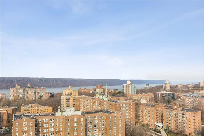 $10, 000 PRICE DRP! Incredible Hudson River view!! This one bedroom with stunning river views has been freshly painted and new flooring has been installed. So much light and so much sky!! Walls of windows. Closets galore!! River Point Towers with 24 hour concierge/doorman service. Maintenance includes gas, electric, central a/c, heat and hot and cold water along with basic cable and internet and outdoor pool. here is a fitness room (extra fee) and community room for parties and gatherings. Parking is available in the next door building. Close to shopping, restaurants and the Post Office (all across the street). Bus stops on the corner to subway and express busses to Manhattan. There is also a jitney to Metro North.