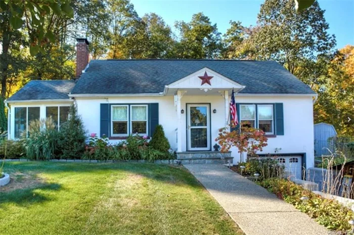 Welcome home to 9 Adair Road in Cortlandt Manor. This well maintained cape is cozy, warm and inviting as well as light and bright. Quiet cul-de-sac neighborhood that is super close to everything! Amazing level yard that offers privacy and is fenced in and great for entertaining. Main living area offers a lovely updated kitchen with stainless steel appliances and quartz counters and a dining area, two bedrooms and a full bath. Beautiful 3 season room with access to the backyard. Upper level offers a large bedroom with walk in cedar closet with loads of storage. Laundry room in basement that offers loads of storage space, access to utility room and a large closet. Ideal commuter location! You will not be disappointed. Lakeland School District Taxes are w/o star savings of $1, 968