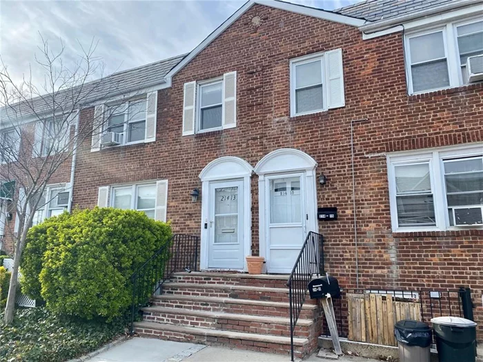 Legal brick, two-family house in desirable Bayside, Queens! A commuters dream! Just a short distance to NYC, this home boasts two units complete with an eat-in kitchen in each, hardwood floors throughout, a fully finished basement with an additional half bath, and a private driveway. Close to all amenities and transportation. First floor and basement can be combined to a large two bedroom duplex unit, complete with washer/dryer. The basement makes a great space for entertaining or an in-law suite. Second floor is a charming two-bedroom unit with plenty of closet space. All units are currently vacant and rents listed are market value.