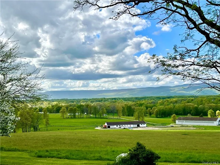 119 ACRE AMAZING HORSE FARM IN GARDINER - A true haven for horse & owner alike with unobstructed, breathtaking & phenomenal views of the Shawangunk Mountain Ridge. This panoramic vista will take your breath away! A wonderful mix of open fields, extremely fertile land, pastures & small, wooded area. 2740&rsquo; of Wallkill River frontage & 2, 328&rsquo; of road frontage. The main residence is a 2-family ranch home. In addition, there is a charming vintage stone house presently set up as a two family. There is a 70x150 indoor riding arena w/attached 38x75 stallion barn w/9 stalls & 3 tack rooms and two apartments. Additional 40x120 upper barn w/18 stalls, 3 paddocks & wash stalls. Additional 32x90 lower barn w/16 stalls & 3 paddocks, wash stalls & nearby run-in shed. 38x80 hay barn which holds appx 300 round bales. 31x60, 5 car machinery garage. This property features separate services to each house, riding arena & barns and a total of 43 stalls. Open space conservation easement to protect the integrity of land & the view shed. This property is in an Agricultural District. Taxes are a total of $5, 5500 because of the agricultural exemption. Near New Paltz, Mohonk and Minnewaska State Park, Grasslands National Park, and major commuter roads.