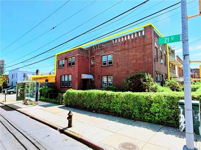 Motivated Seller! The SELLER IS WILLING TO CARRY PART OF THE MORTGAGE AT A GENEROUS INTEREST RATE. Incredible Opportunity to own this amazing VALUE ADD INCOME Producing Mixed-Use Corner Property.  Located in the Heart of Astoria, at a Major Intersection of 30th Avenue & 21st Street.  Semi-Detached Brick Property, 4 Free Market Units in total, plus full Basement with Outdoor Space.  Great Exposure. Expected Rezoning in the near future will allow new ownership to take advantage of Additional Air Rights with the acquisition of the adjacent lot.   Apartments Layout:  1st Floor features Two x 1BR Apartments with Two Separate Private Entrances. Apt# 1F Large 1BR with Backyard Access, Month to Month lease. Apt# 1R Large 1BR which can be converted into a 2BR, Month to Month lease. 2nd Floor features a Huge 3Br Apt, Month to Month lease.  Commercial Space: Retail Store has 3 years remaining on the lease.   VALUE-ADD OPPORTUNITY All Rents are Under-Market Value. The Seller rarely increased rents over the past decade. Great Opportunity to Increase Rents via Renewing, or Renovate all Residential Units and Develop the Over Sized Fenced Yard into a Common Space to be Utilized by All Tenants.   Pro Forma Rents after Renovation: Apt# 1F:  $2500. Apt# 1R:  $2500. Apt# 2:   $3600. Store:    $3700.  Lot size 27.42ft  100ft. Zoning R5B. Block & Lot 547-1. Floors 2. Total Units 4. Residential Units 3. Commercial Unit 1. Construction Brick. Year Built 1923.  Property is occupied and being sold as is. Financials Upon Request.