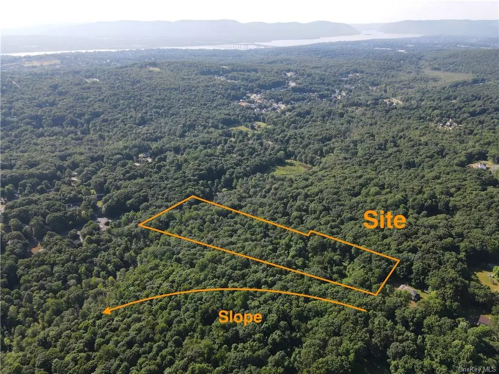 The lot provides a high and prominent place to build a home with more than six acres off Lovely Fostertown Road. The property is 600 feet above the Hudson River and commands a view like few other properties. A level one and a half acre at the end of Canterbury Drive promises easy access and room for patio and pool without stepping down the slope. This parcel is only 3.5 miles from I-84 and the Newburgh Bridge. Underground electric has been stubbed in, the buyer must complete septic design and well location based on the size and layout of the their home design. This is truly a unique property because this part of Foster Town is so pretty. The lot faces due east and is set well back from Fostertown Road. Location, view, parcel size and level entry combine to make this property one-of-a-kind.
