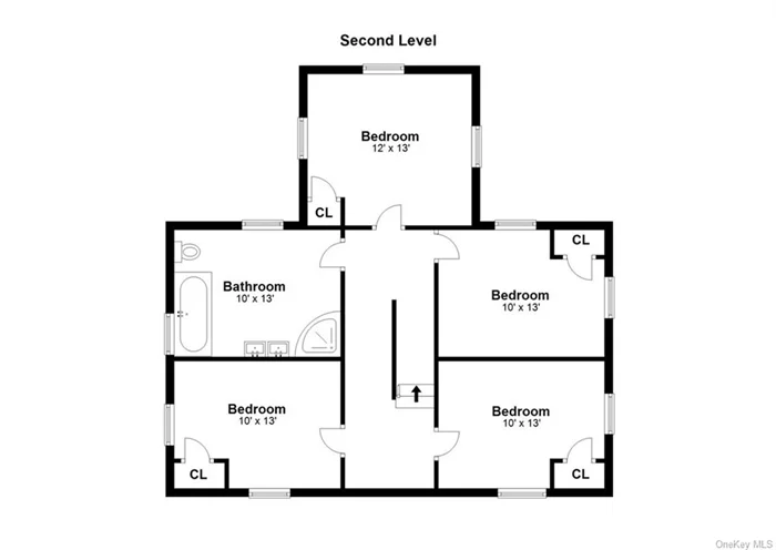 Second Level Floor Plan