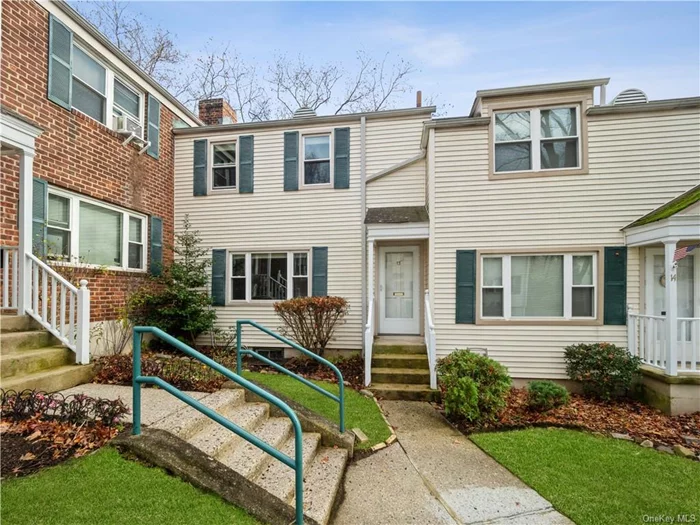 Welcome to Mohegan Village! This move-in ready townhouse style co-op has a large living room, dining area & kitchen with door out on the main level. The second floor offers a fully updated bathroom with 2 bedrooms. Close proximity to shopping and restaurants on Central Park Avenue. Conveniently located to the Tuckahoe & Bronxville train stations, the bus as well as major highways. Truly a commuter&rsquo;s delight! All unit owners get an assigned parking spot ($70 a month), there is a waitlist for a garage ($80 a month). Don&rsquo;t miss out on the chance to call this meticulously cared for co-op home.