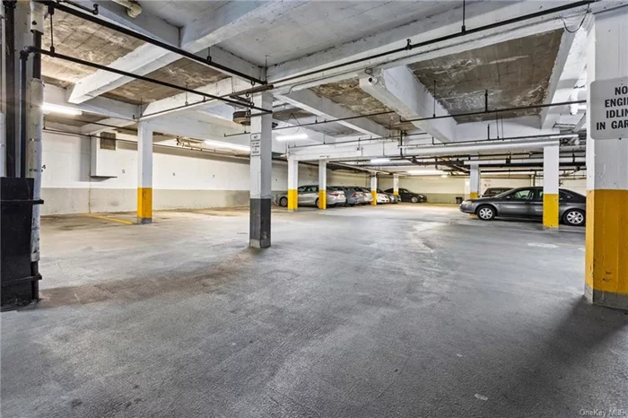 Assigned parking available in one of the building’s two heated garages.