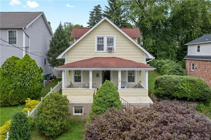 Welcome home to 86 Franklin Avenue in the sought after neighborhood of Valhalla, New York! Conveniently located less than 1-mile from the Valhalla train station, this cozy 4-bedroom, 2-bathroom craftsman style home offers ample space for living and entertaining. An inviting front porch welcomes you home into the main floor which features a formal sitting room with open concept to the dining room both with hardwood floors, a fully equipped kitchen with butler pantry and door leading out to the private backyard and a cozy den/tv room, full bathroom and first floor bedroom.  Second floor features a spacious primary bedroom, another generous size bedroom and a full hallway bath all with tons of closet space and an adorable alcove to put a desk. The finished portion of the lower level has a large recreation/bedroom with split unit.  Lower level also features washer dryer, new hot water heater, plenty of storage space and a one car garage. Close to schools, train, highways and Westchester Medical Center this home offers unparalleled convenience. Enjoy the quaint town of Valhalla, community festivals, summer fireworks, and the Kensico Dam Park. Don&rsquo;t miss the opportunity to call this home!