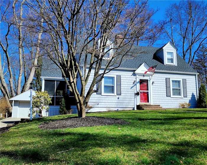 Welcome Home, to this Warm and Inviting Expanded Cape style Home in Cortlandt Manor NY, This Home Boasts Over 1800 SQFT and Features 3 Generously sized bedrooms 2 Updated Baths, 3-season Room, Open concept Kitchen and Dining area with Stainless Steel Appliances and Quartz Countertops, the Hardwood floors, Crown Molding, French Doors and Arched Doorways add to this Homes character, and the Large living areas offer the space and flow perfect for everyday living and entertaining. Additional features include a Detached Oversized 1 car garage, Ductless Air Conditioning, 200amp electric service, Brand New Roof and Gutters, and a Deck overlooking your Private Level Fenced in Rear Yard. This Beautifully Updated home has it all, and in a Great Location close to Highways, Shopping, and the Peekskill Waterfront and Metro North Train Station. Schedule your private showing today