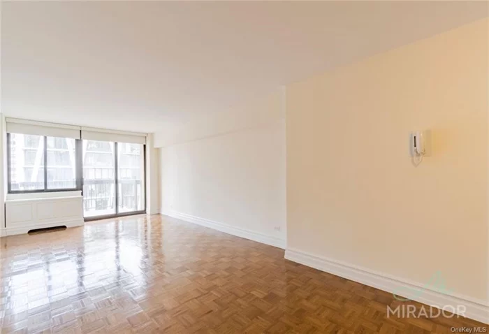 Spacious and sun filled studio with in unit washer/dryer at the Upper West Side&rsquo;s favorite luxury doorman building Tower 67. Apartment features a fully equipped kitchen, balcony. marble bathroom, and abundant closet space. Tower 67 is an impressive 49 story full service rental building located at 145 West 67th Street on the Upper West Side. Originally constructed in 1986, the building consists of 448 residences many of which have large balconies affording stunning city, Central Park and Hudson River views. All apartments come equipped with a dishwasher and microwave, many units also have stainless steel appliances and Bosch washer/dryers. There is complimentary access to the fitness center. Please ask about our partnership with Life Time. Photos and floor plans are representative and approximate, pricing subject to change.