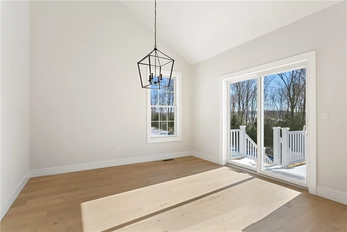 Family Room w/Door Out to Deck