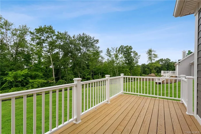 Deck or Patio Options, depending on Lot